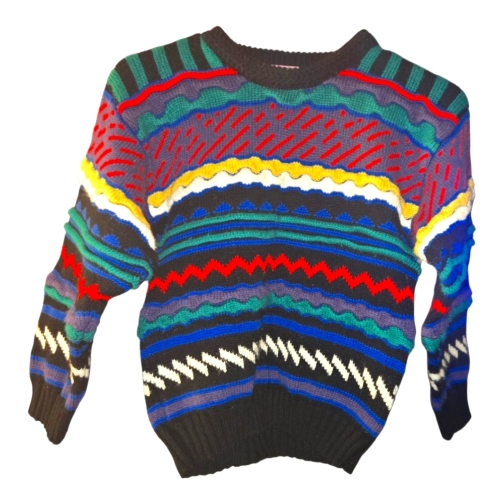 Vintage Kids Sweater 90s Era VTG Size 6-7